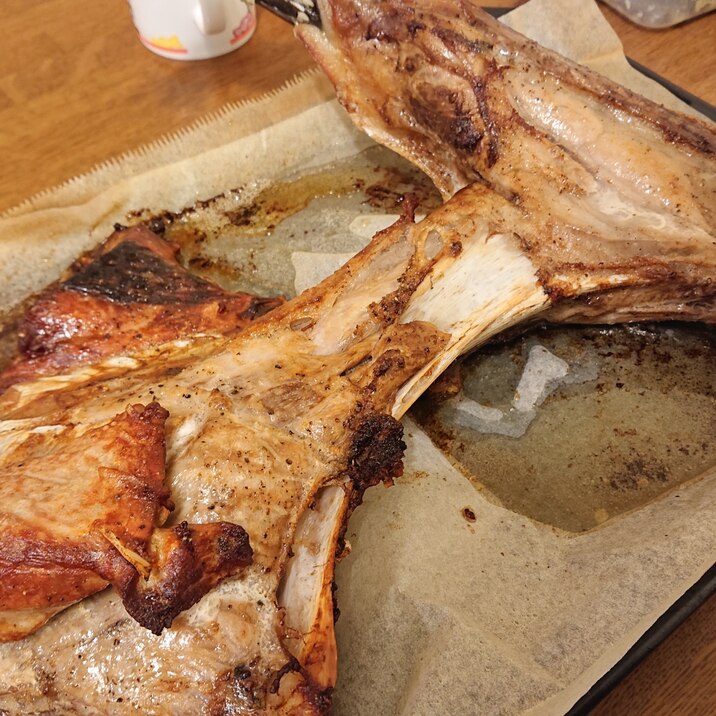 マグロのカマの塩焼き レシピ 作り方 By ぷぅ21 楽天レシピ